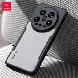 Xundd Custodia per telefono trasparente antiurto con tecnologia Airbag e protezione completa per l'obiettivo