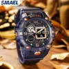 SMAEL Multi functional Waterproof Night Light Outdoor Student Electronic Watch 8055 Watch Men's Tactical Digital Watch 2