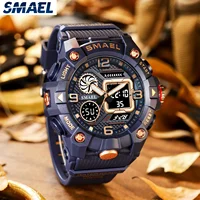 SMAEL Multi functional Waterproof Night Light Outdoor Student Electronic Watch 8055 Watch Men's Tactical Digital Watch 2