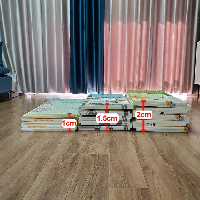 BEKOBABY Baby Play Mat Folding XPE Kids Carpet Home Outdoor Folding Waterproof Puzzle Game Mat Educational Baby Toys 200*180cm 5
