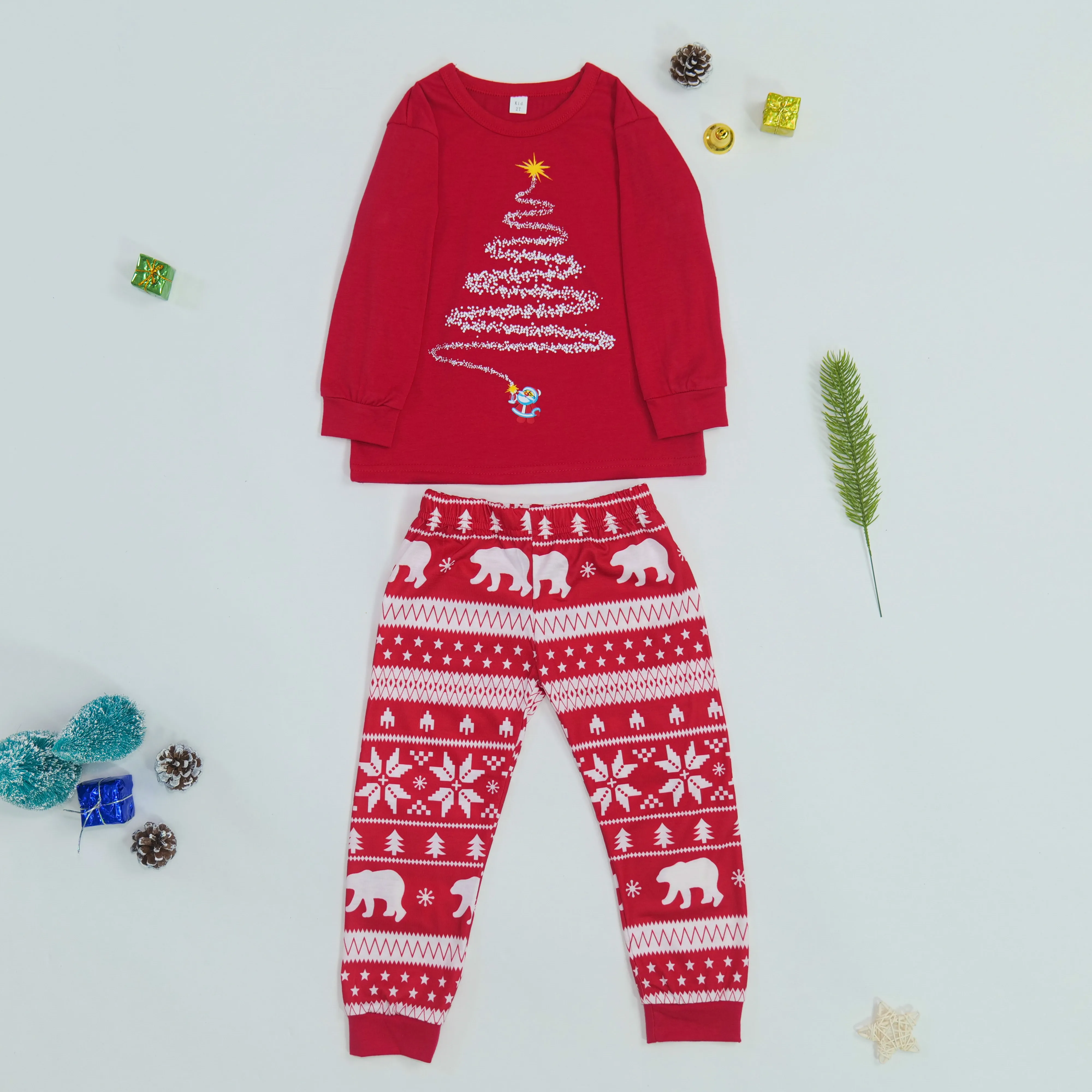 Family Homewear Christmas Pajamas Set