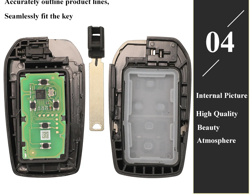 Keyforkess Xhorse XM38 Smart Key XSTO20EN FEN T.T 5 pulsante per Toyota 4D 8A 4A TOY-T telecomando universale Smart keyless Card - S8e98a0da27bb41e981cb60e69d2918b1w
