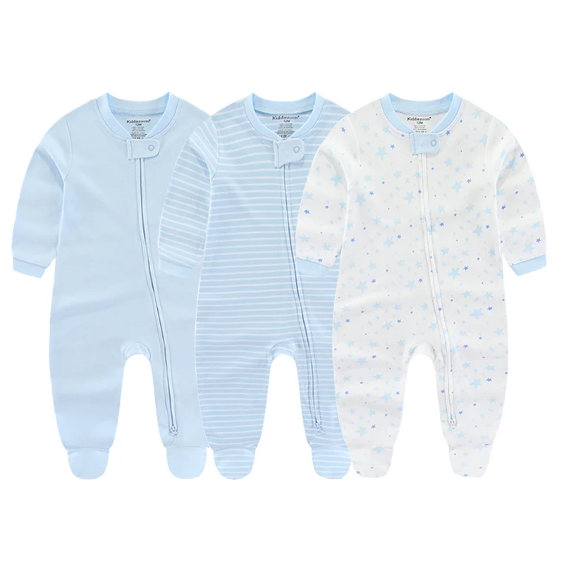 Newborn Baby Boys Rompers Spring Baby Clothes for Girls Long Sleeve Jumpsuit overalls