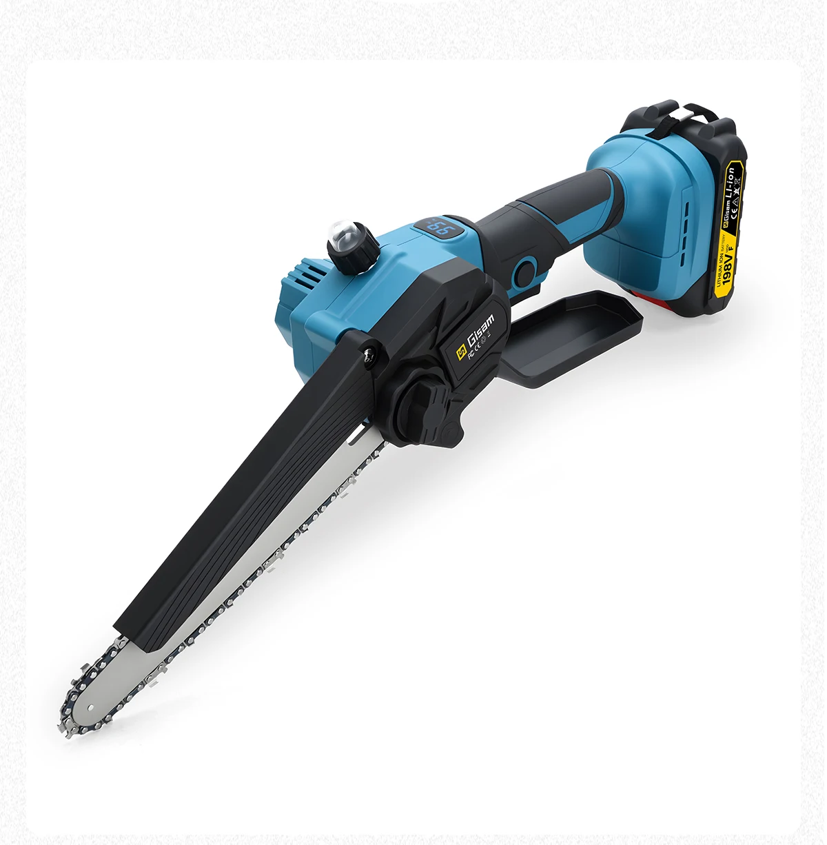 8 Inch Brushless Electric Chainsaw Cordless Portable Electric Saw Woodworking Po