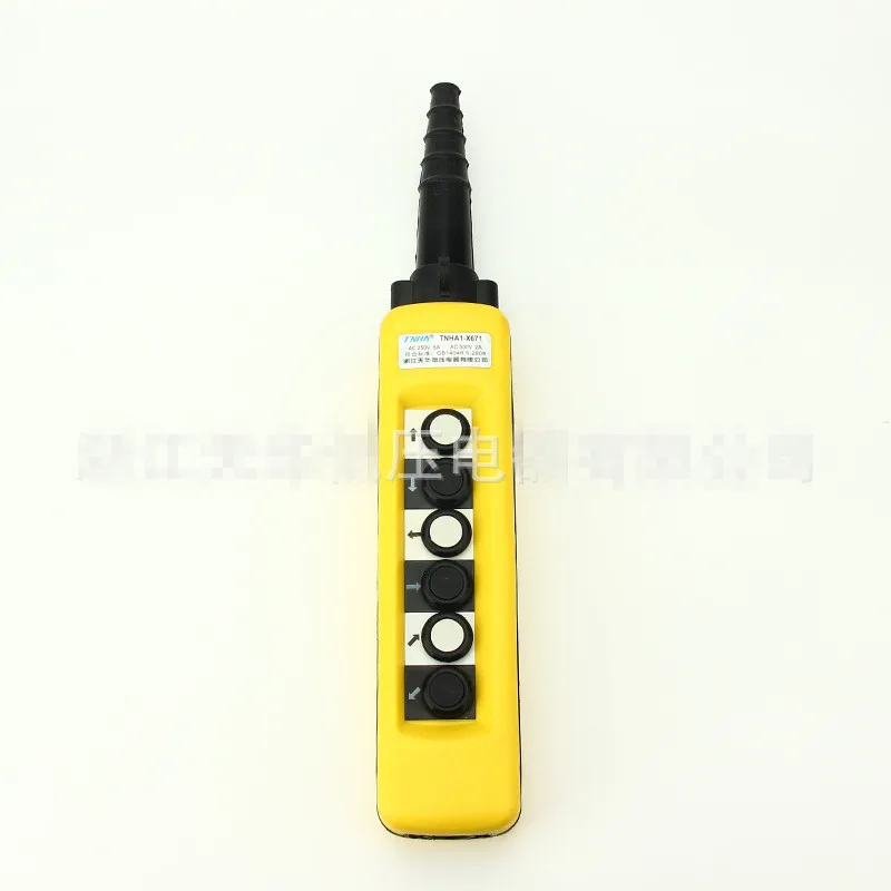 

Подвесная панель управления с 6 кнопками для подъемного крана, 1 шт., контроллер IP65