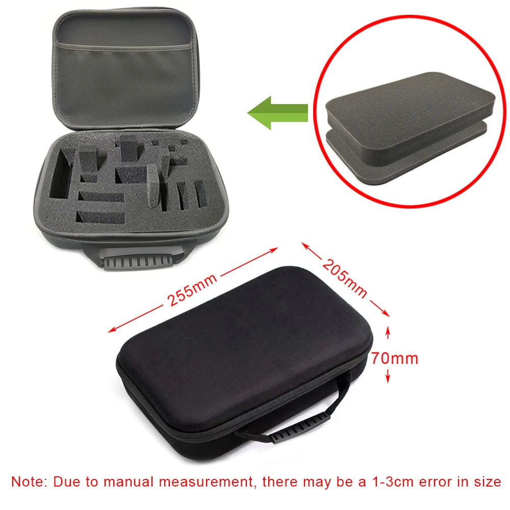 Enhanced Personalizable Shockproof Hard Storage Case with DIY Foam Insert for Outdoor Tools and Accessories