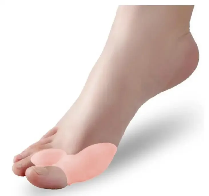 1pair Soft Silicone Gel Foot Fingers Toe Separator Alignment Bunion Pain Relief Bone Ectropion Straightener Health Care Product toe separators toe spreader finger toe separator