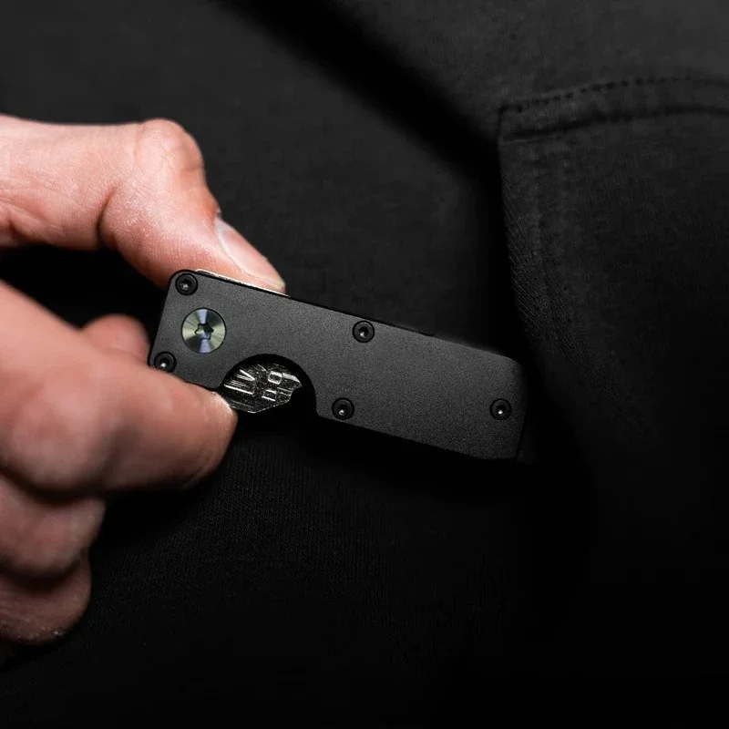 스마트 메탈 키 오거나이저 드라이버 포함 미니멀리스트 키체인 2-6개 키 수납 키 가방 6.2cm 이하 키용