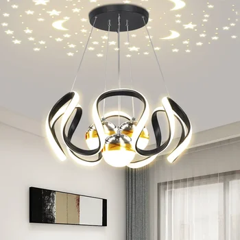 Lustre moderne élégant LED Lustre Art Design suspension salon cuisine plafonniers maison chambre décoration luminaire 1
