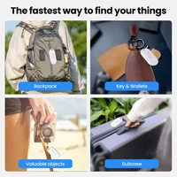 Bluetooth GPS Tracker for Air Tag Replacement Via Apple Find My to Locate Bag Bottle Card Wallet Bike Keys Finder MFI Smart ITag 2