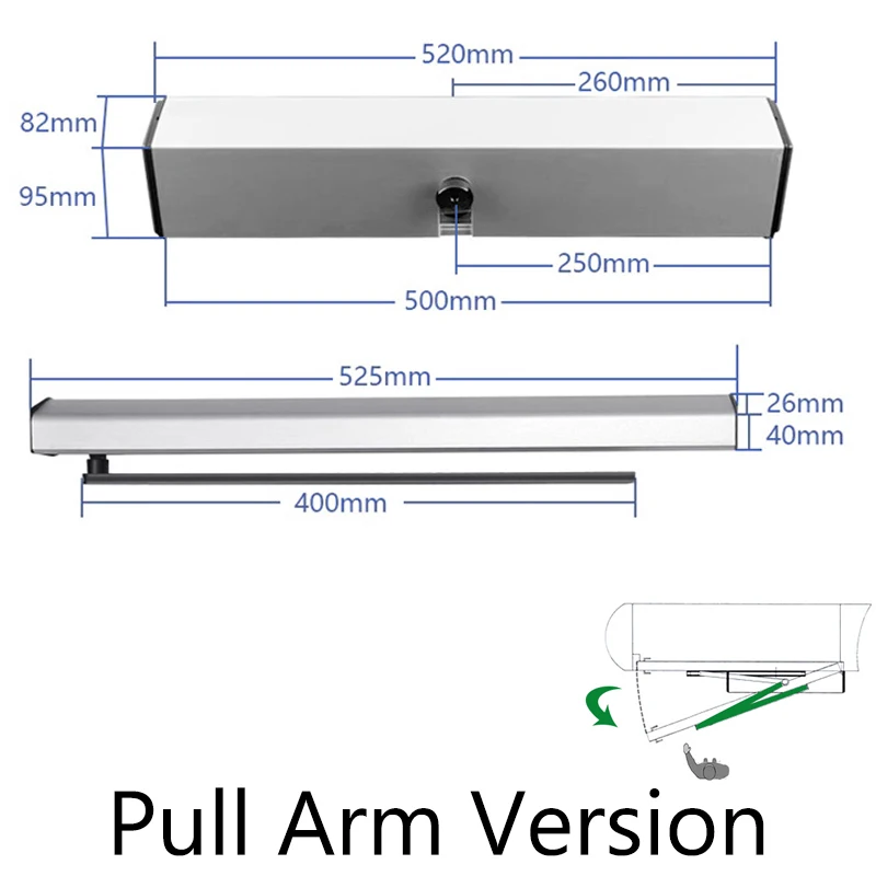 Swing Door OpenerAutomatic System for Home Office Market Swing Door Opener 90 De