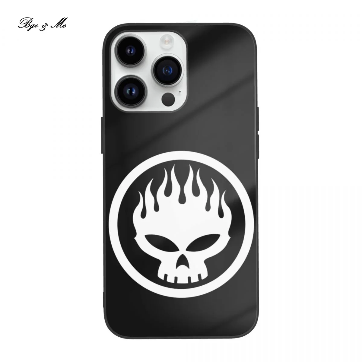 The Couply Skull Punk Band 3D Print Personality Case Cover Per Apple Iphone 15 14 13 Pro Max Mini Plus Max