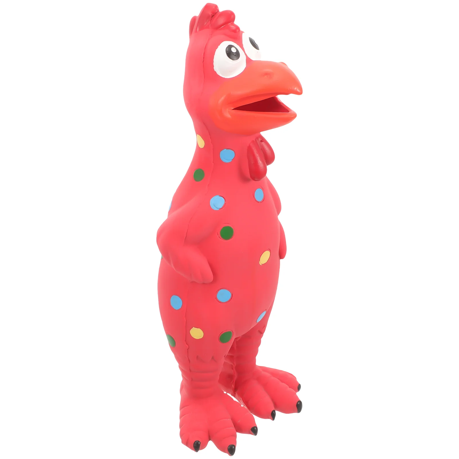 

Pet Sound Toys for Puppies Chicken Shape Dog Squeaky Small Dogs Interactive Playing