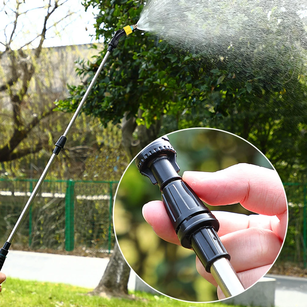 Spruzzatore Elettrico Da Giardino 5L Ricaricabile USB - 3 Ugelli, 2400mAh, Tracolla Regolabile - Foto 13