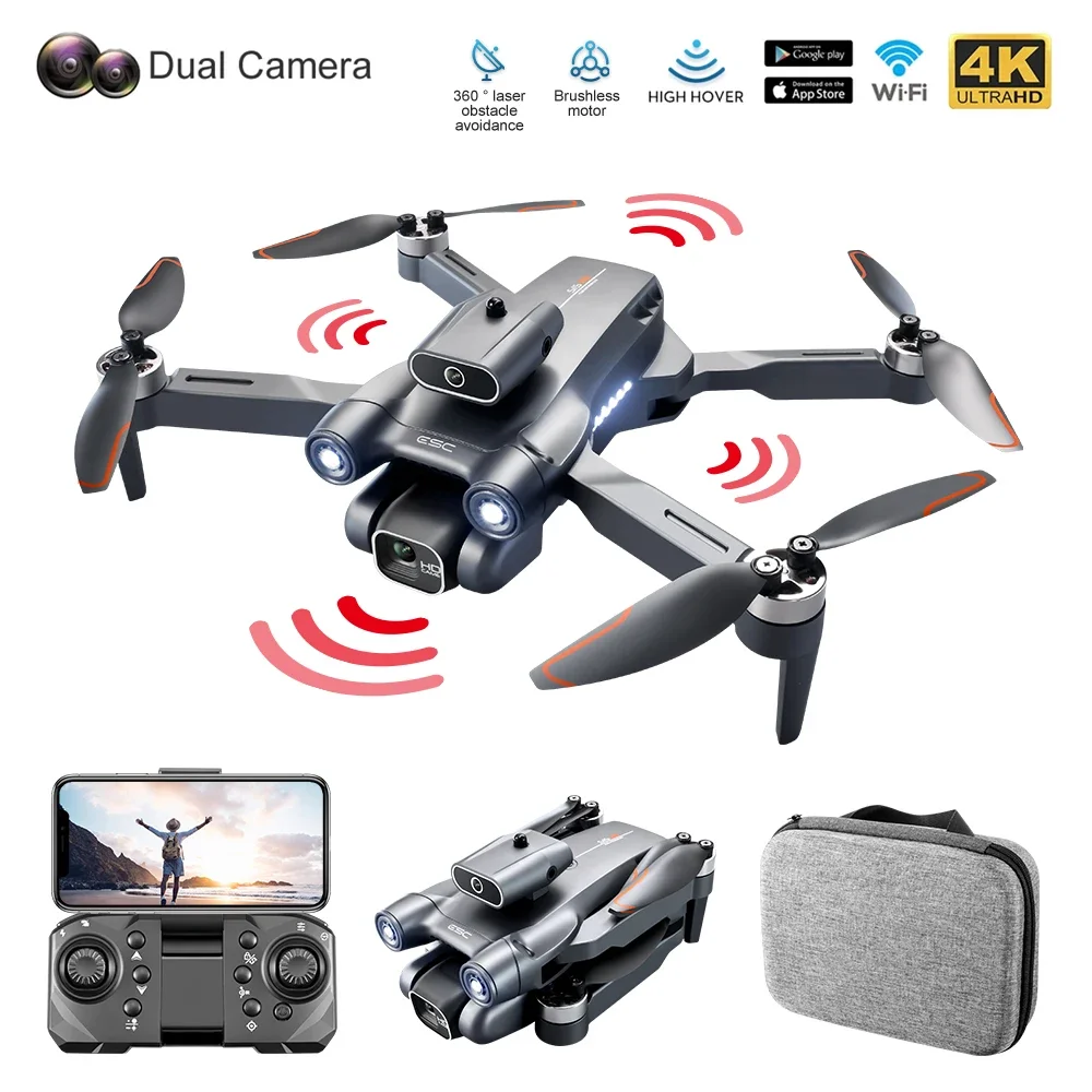 S1S Mini Drone 4k Profesional 8K HD Camera Obstacle Avoidance Aerial Photography Brushless Foldable Quadcopter Dron Toys drone quadcopter