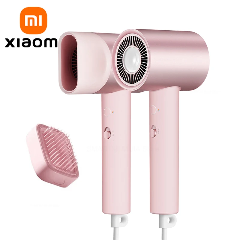 

XIAOMI MIJIA H500C Water Ion Hair Dryer Care Set Quick Dry Blow Diffuser Professional 20m/s Wind Speed 1800W Electric Hair Dryer