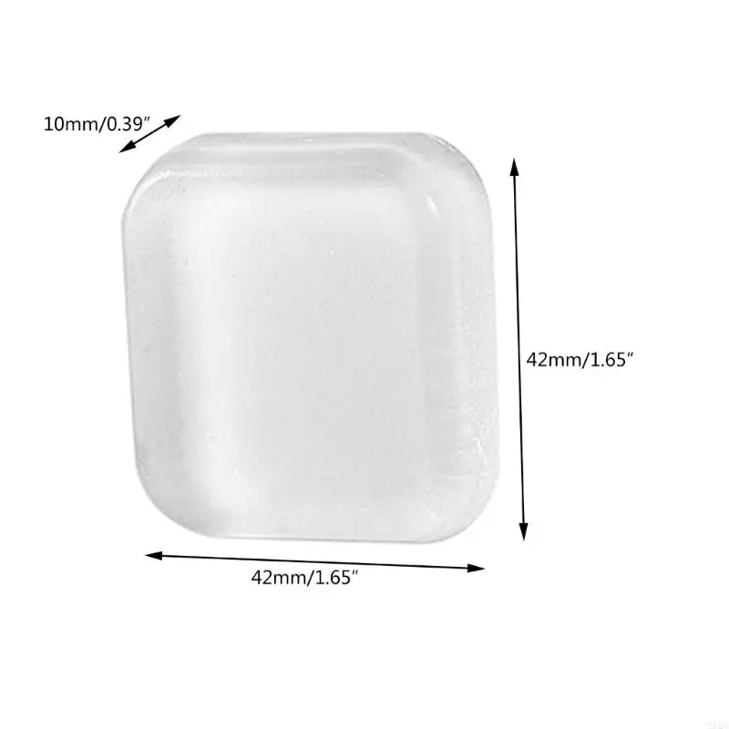 A52C 12pcs/set Versatile Wall Protectors Clear Square Pads on Rubber Guards Absorb Impacts & Reduce Noise Durable