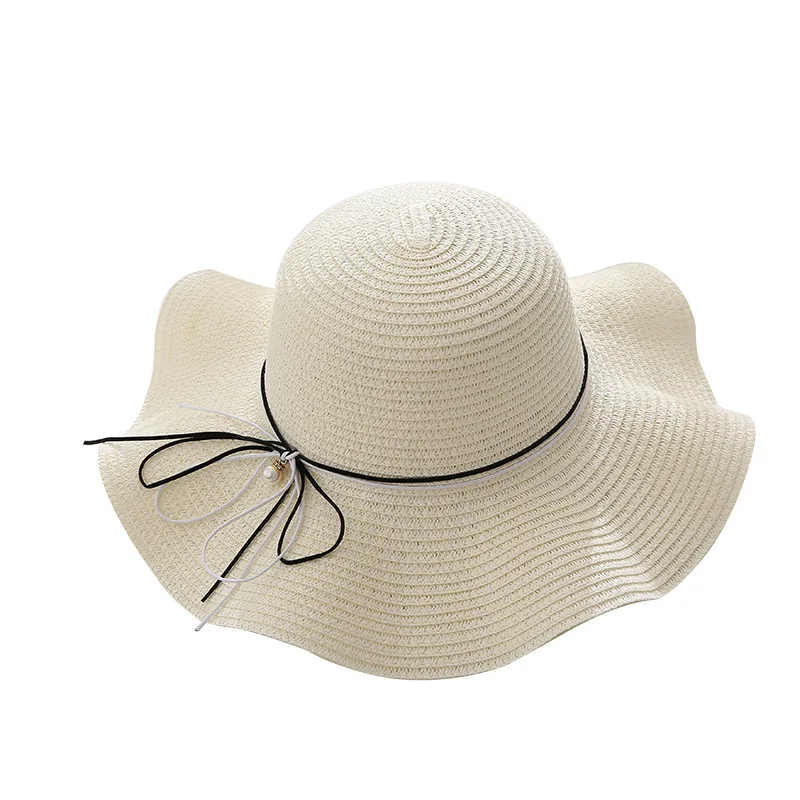 Bucket Hat Panama Fashion Straw Hat Women's Summer Hats Shade Sun Protection Outdoor Beach Vacation Hat Beach Cap Traf 5
