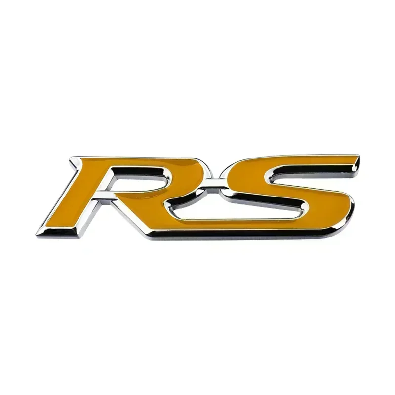 Premium 3D Metal Logo Car Steering Wheel Emblem Sticker Accessory
