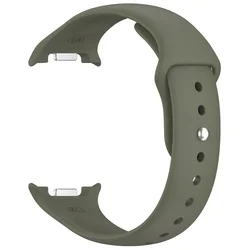 Silicone Smart Watch Band - Premium Wristband Accessories - Watch 8 Classic 46mm (Military Green)