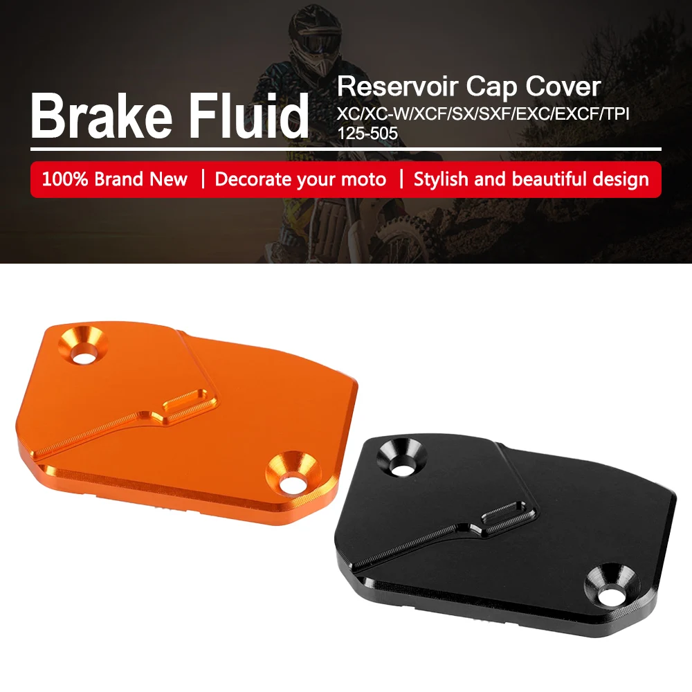 

For 300/350/400SX/EXC/XC/XC-W/SX-F/XC-F/XCF-W/EXC-F/EXC-R Cylinder Cover Front and rear brake fluid protection cover accessories