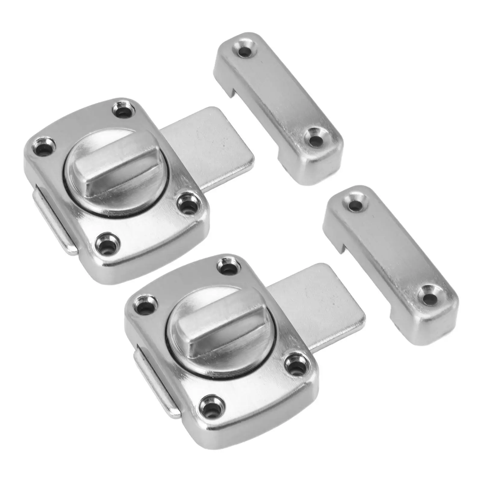 Stainless Steel Mini Door Latch for furniture Hardware Fittings Secure Rustproof Sturdy for Home Office or Bedroom