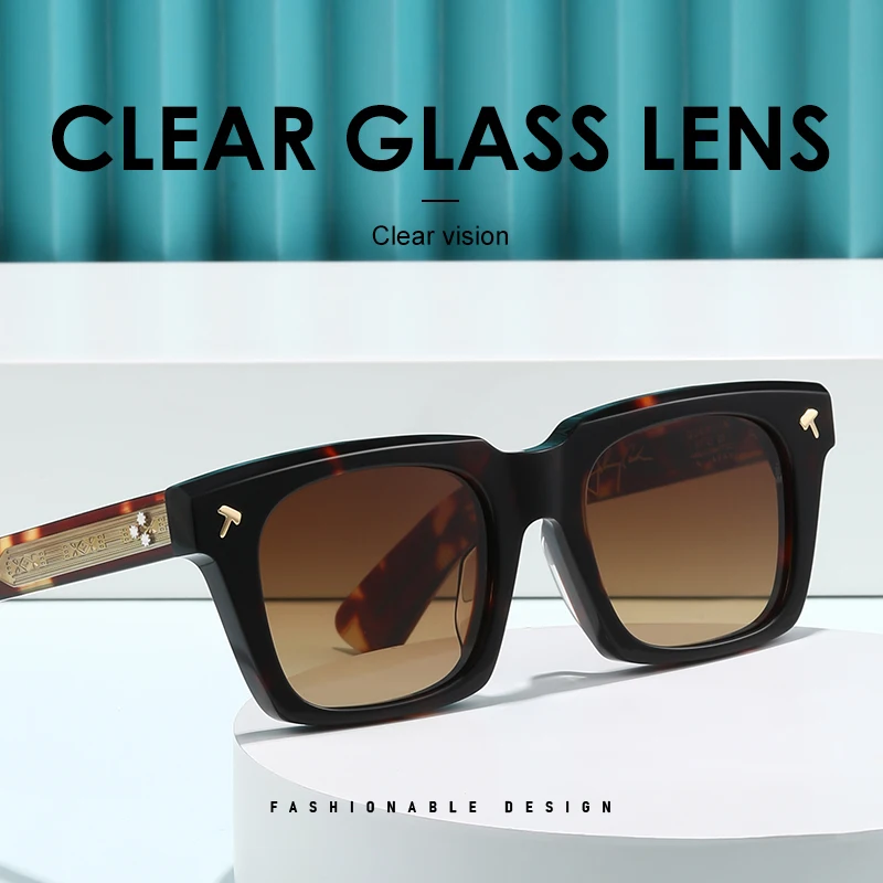 TAG Hezekiah Luxus Marke Sonnenbrille Männer Acetat sonnenbrille Frauen Outdoor Reise Schutz Sonnenschirm Designer QUENTIN1 Sonnenbrille – Detail 3