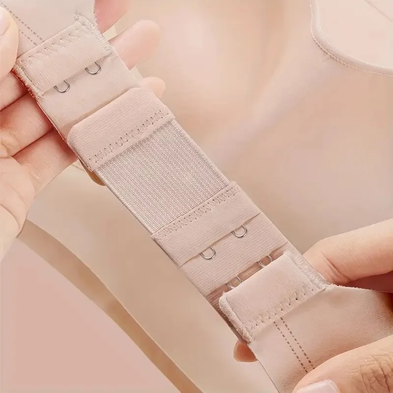 12 Estensori per Reggiseno Regolabili - Design a 2/3/4 Ganci, Tessuto Morbido ed Elastico, Adatti per Reggiseni, Canotte, Costumi da Bagno - Multicolore (Nero/Grigio/Beige/Bianco) - Cinghie di Estensione per Lingerie da Donna, Offrono Supporto e Vestibilità Duraturi - immagine 4