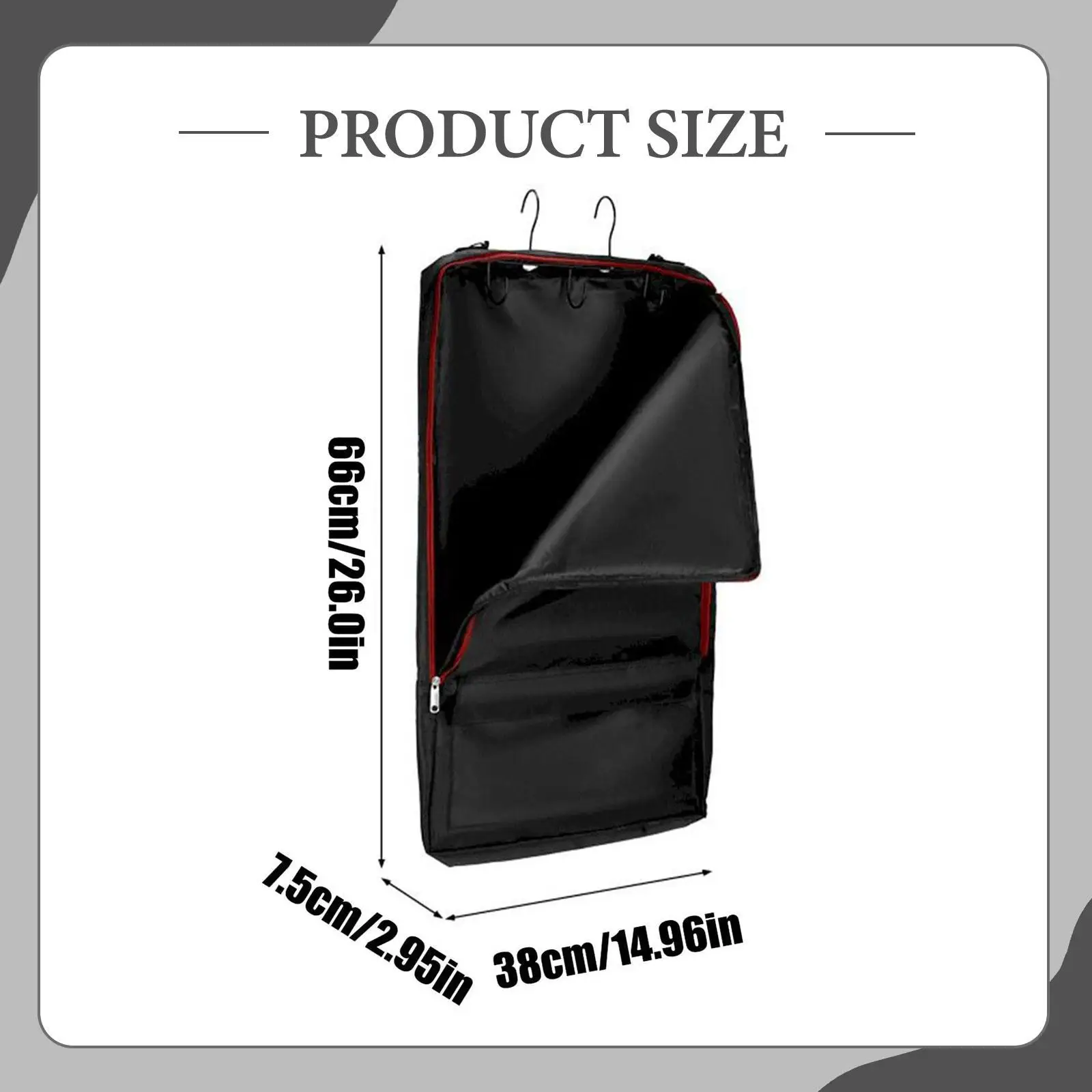 Bridle Bag for Horses with Hooks Tear Resistant Waterproof Organizer Tack Carry