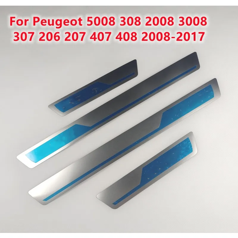 

Накладка на порог для Peugeot 5008 308 2008 3008 307 206 207 407 408 2008-2017