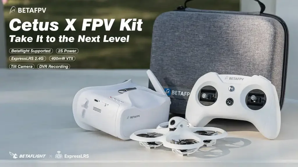 BETAFPV Cetus X FPV Kit RTF Brushless Quadcopter FPV Racing  With 2.4G ELRS LiteRadio3 Transmitter/VR03 FPV Goggles Rc toy