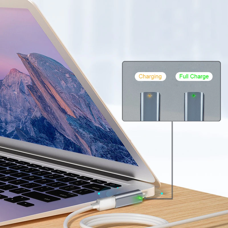 RGEEK USB-C Magnetic PD Fast Charging Adapter with Magnet Plug Converter