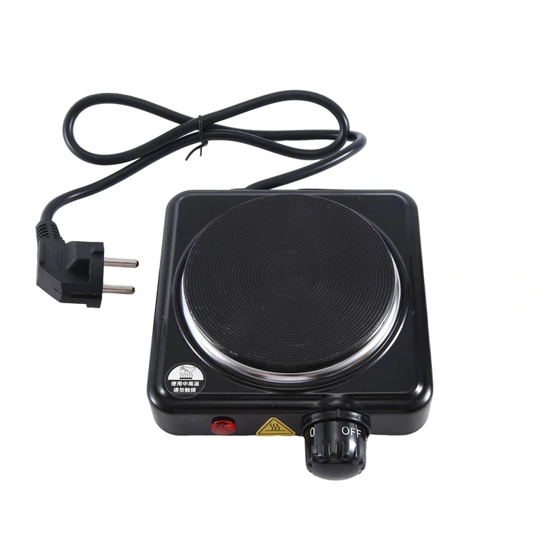 Kitchen Appliance Hot Cooker Plate 500W 220V Mini Electric Heater Stove EU Plug Multifunctional