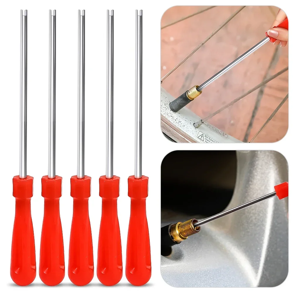 

Extended Version Valve Core Wrench Screwdriver for Automobile Bicycle Electric Car on The Rotary Valve Core Tire Repair Tools