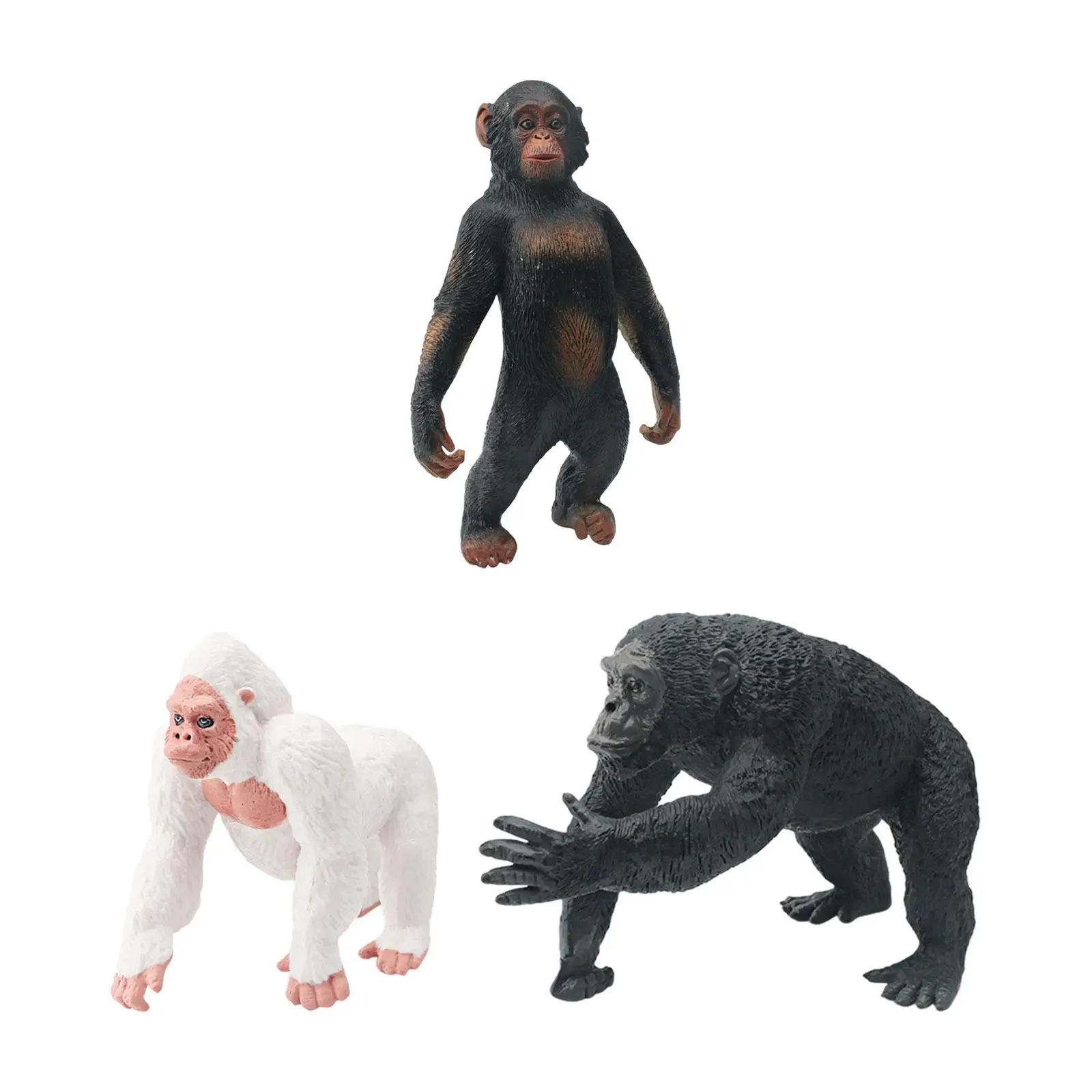 

Lifelike Orangutan Figures Gorilla Action Figure Toy Model Figurine Gorilla Animals Statues for Party Favor Birthday Gift