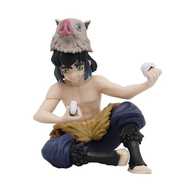 5 inch Demon Slayer Figure Kamado Agatsuma Zenitsu Eatting Rice ball S –  Jolly Costume