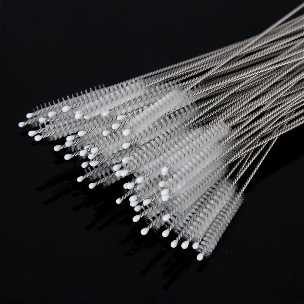 

10Pcs Bottle Suction Tube Glass Straw Cleaning Brushes Fish Tank Pipe Brush