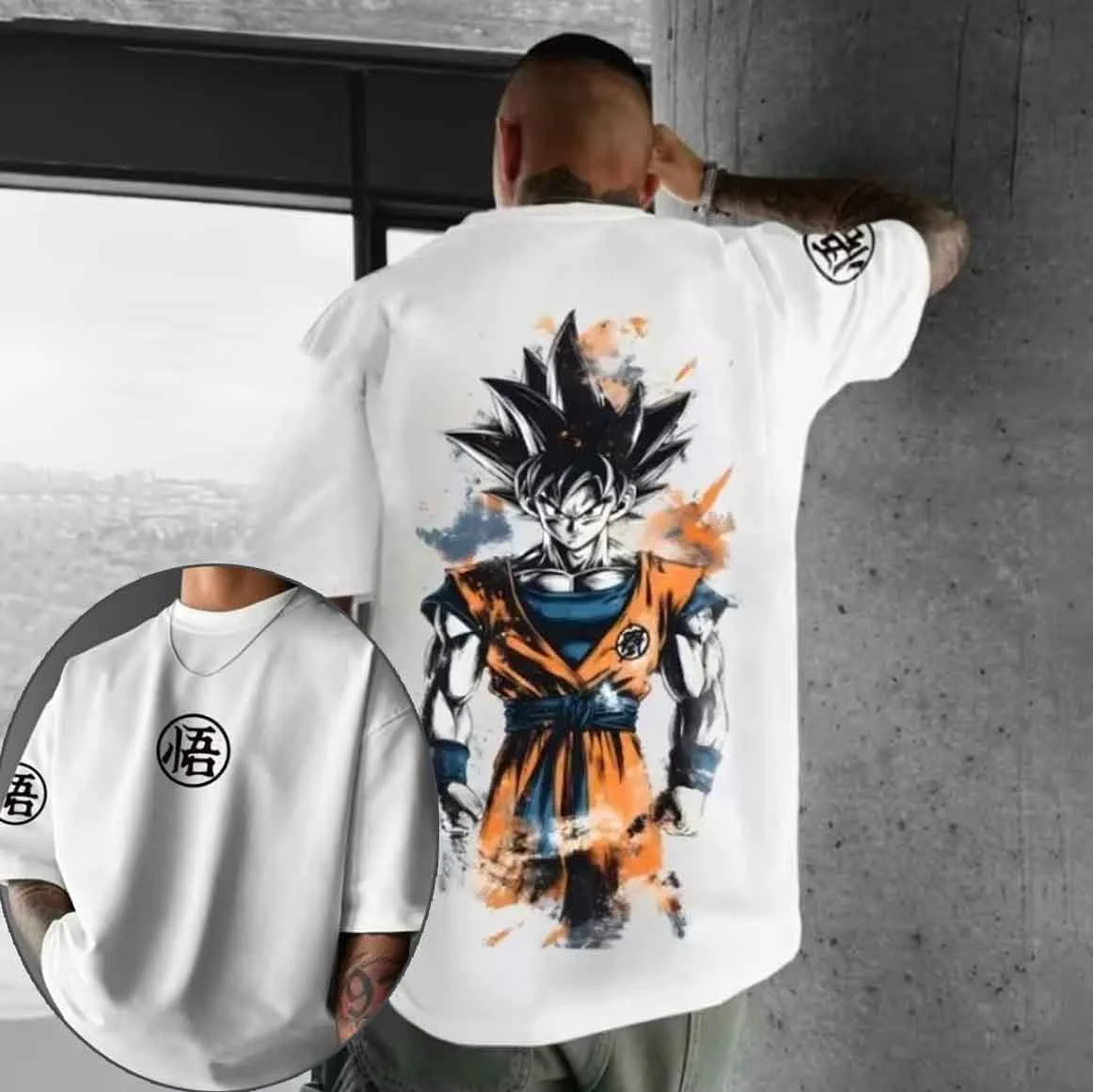 ABYstyle - Hunter X Hunter - Camiseta - Hisoka - Hombre - Blanco