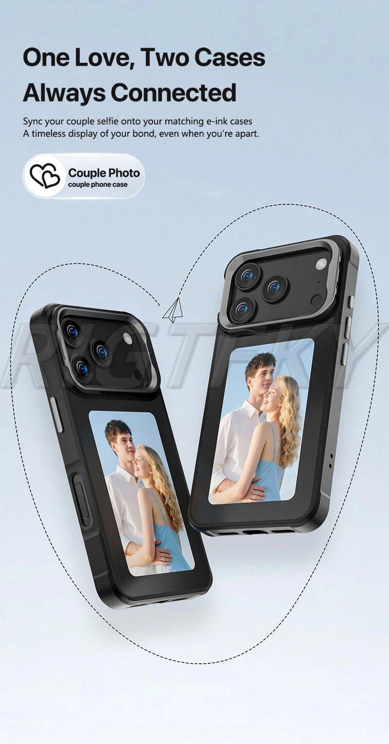 NFC E-ink Case for iPhone 17 Series