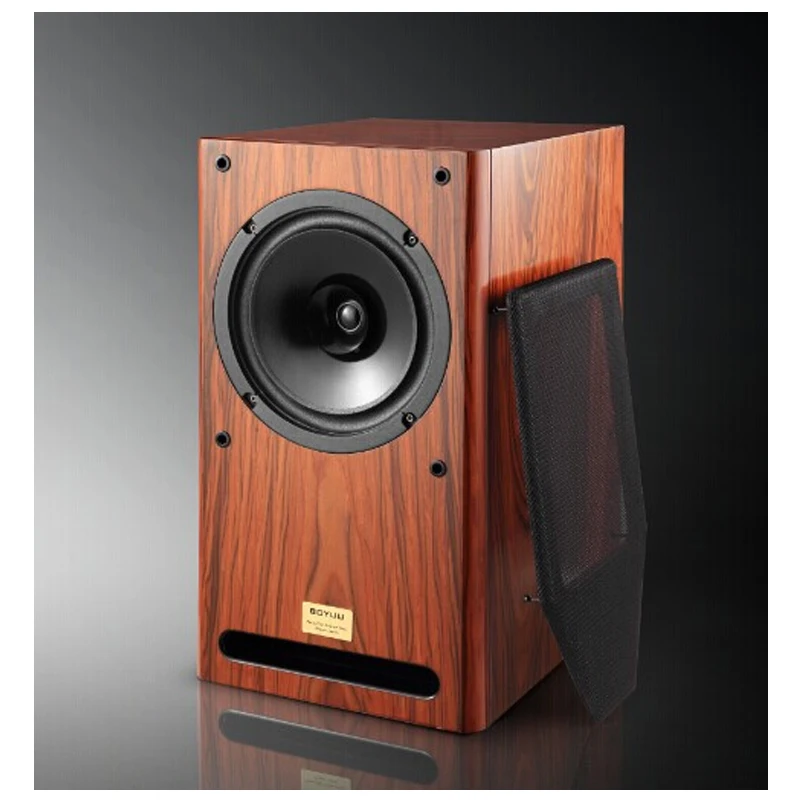 120W 8 Inch High Power Bookshelf Speaker Home HiFi Hi-fi Audio Passive 8 Ohm Front Speaker Full Frequency Fever