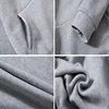 Halloween Horror Movie Killer Horror Friend Print Women's Autumn and Winter Hoodie with Velvet Sweater Loose Fleece Pullover 5