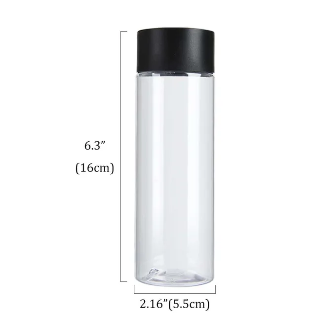 24 Pack 10OZ Clear PET Plastic Juice Bottles with Black Lids Plastic Smoothie Bottles Ideal for Juice, Milk, Homemade Beverages 2