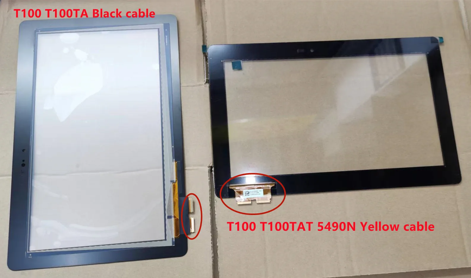 10.1 ''Pollici Per Asus Transformer Book 100Ta-C1-Gr T100Taf T100T T100 T100Ta 5490N Ja-Da5490Nb Touch Screen Digitizer Panel Testato