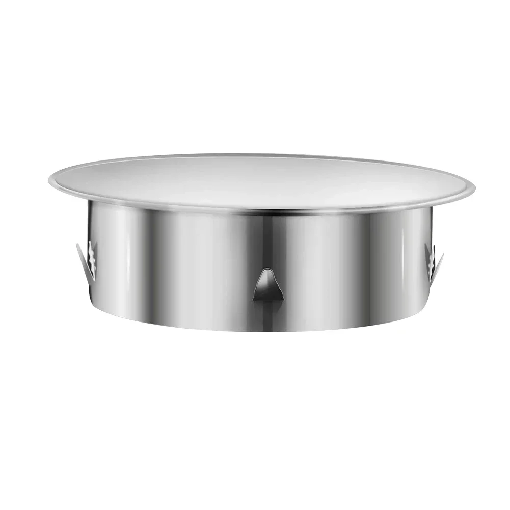 Chimney Cover Inner Plug Cover Stainless Steel Stove Pipe Lid Ventilation Ducts Wall Air Outlet Roof Pipe Odor Proof Plug chimney cap
