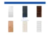DS New Arrival US Villa Main Entry Door Modern Design Pivot Wood Doors 6