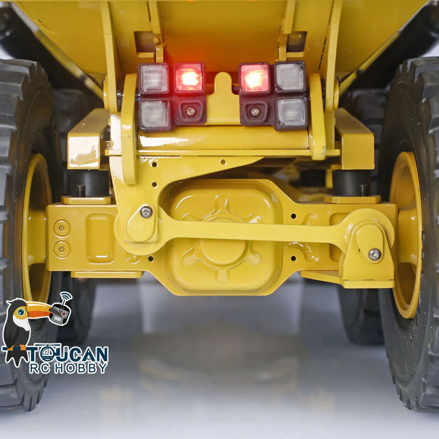 DIM K745 745D JZMODEL 1/14 Metal Hydraulic RC Articulated Truck Model 6*6 Dumper Truck Toys for Adults Gifts THZH1301-SMT1 6