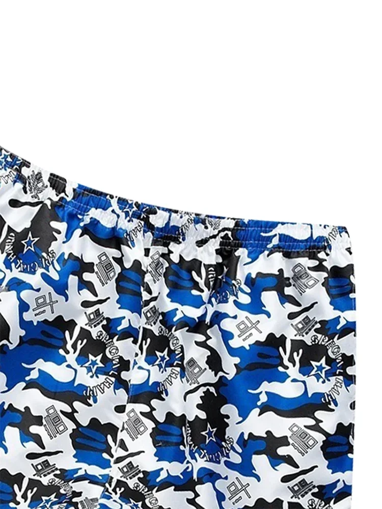 Beach Shorts Men's Summer Sports Casual Outdoor Home Five Points Fashion Light and Thin Loose Size Quick Drying Comfort 5