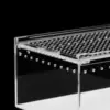 Reptile Feeding Box Animal Habitat Cage Transparent Reptile Terrarium Enclosure Cage for Chameleons Hermit Crabs Container 5