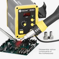 Kailiwei Hot Air Gun 858D 700W BGA Rework Solder Station Soldering Heat Air Gun Station 220V / 110V For SMD SMT Welding Repair 2