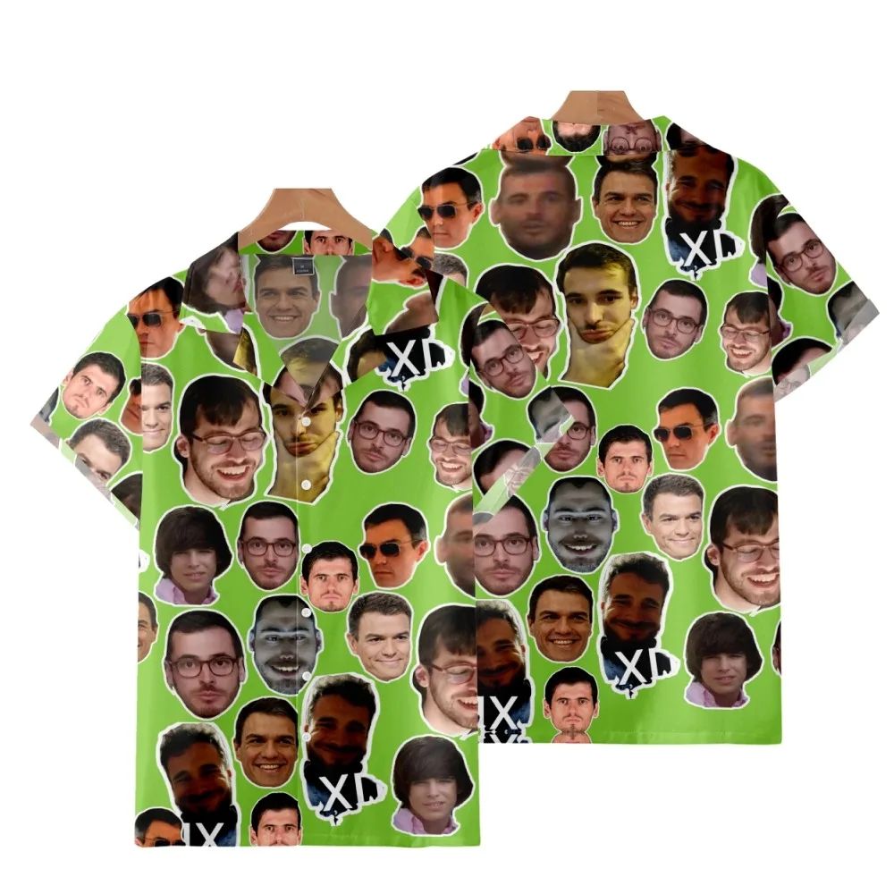 Рубашка кубинская летняя с коротким